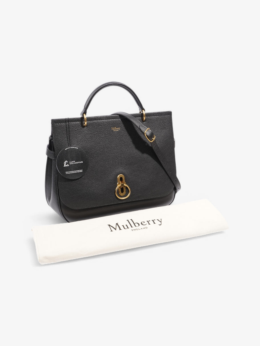 Mulberry Amberley  Black Leather Large Image 9