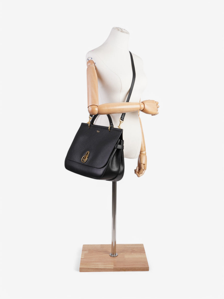 Mulberry Amberley  Black Leather Large Image 2
