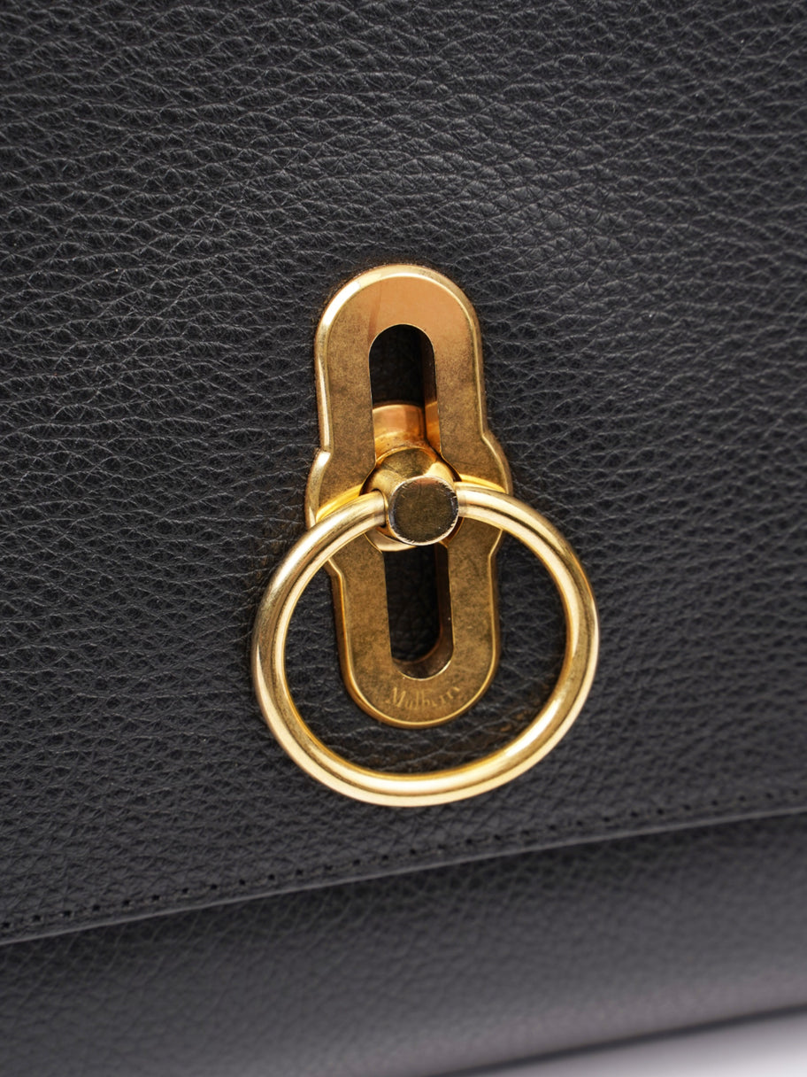 Mulberry Amberley  Black Leather Large Image 7