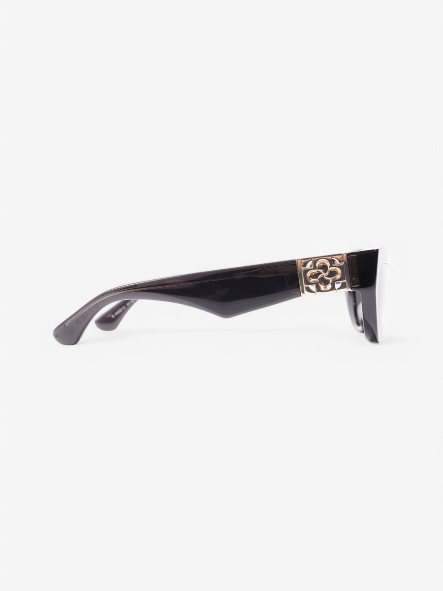 Burberry OBE4422U Sunglasses Black Acetate 130mm Image 4