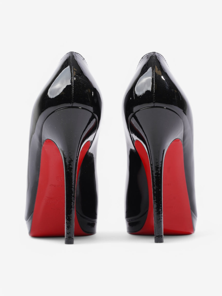 Christian Louboutin Simple Pump Heels 120 Black Patent Leather EU 38 UK 5 Image 6