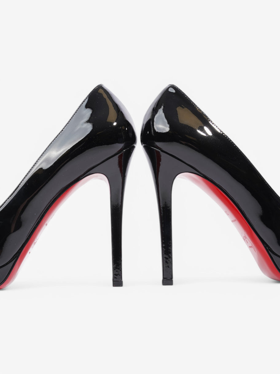 Christian Louboutin Simple Pump Heels 120 Black Patent Leather EU 38 UK 5 Image 9