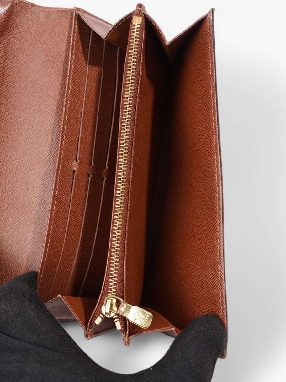 Louis Vuitton Sarah Wallet Monogram Coated Canvas Image 4