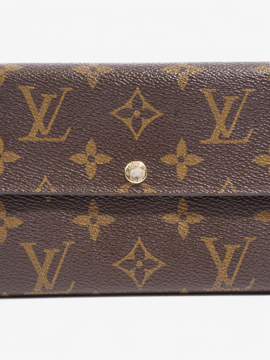 Louis Vuitton Sarah Wallet Monogram Coated Canvas Image 5