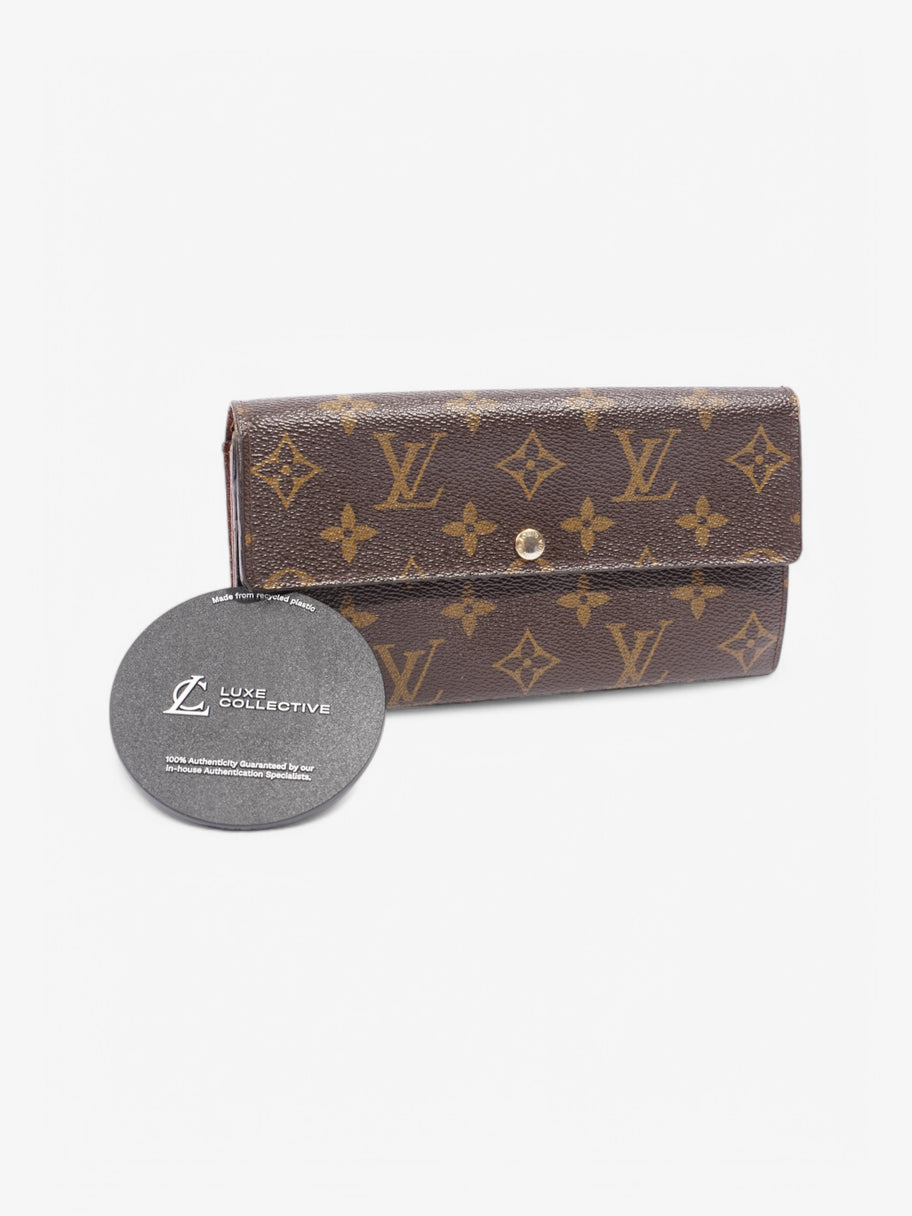 Louis Vuitton Sarah Wallet Monogram Coated Canvas Image 6