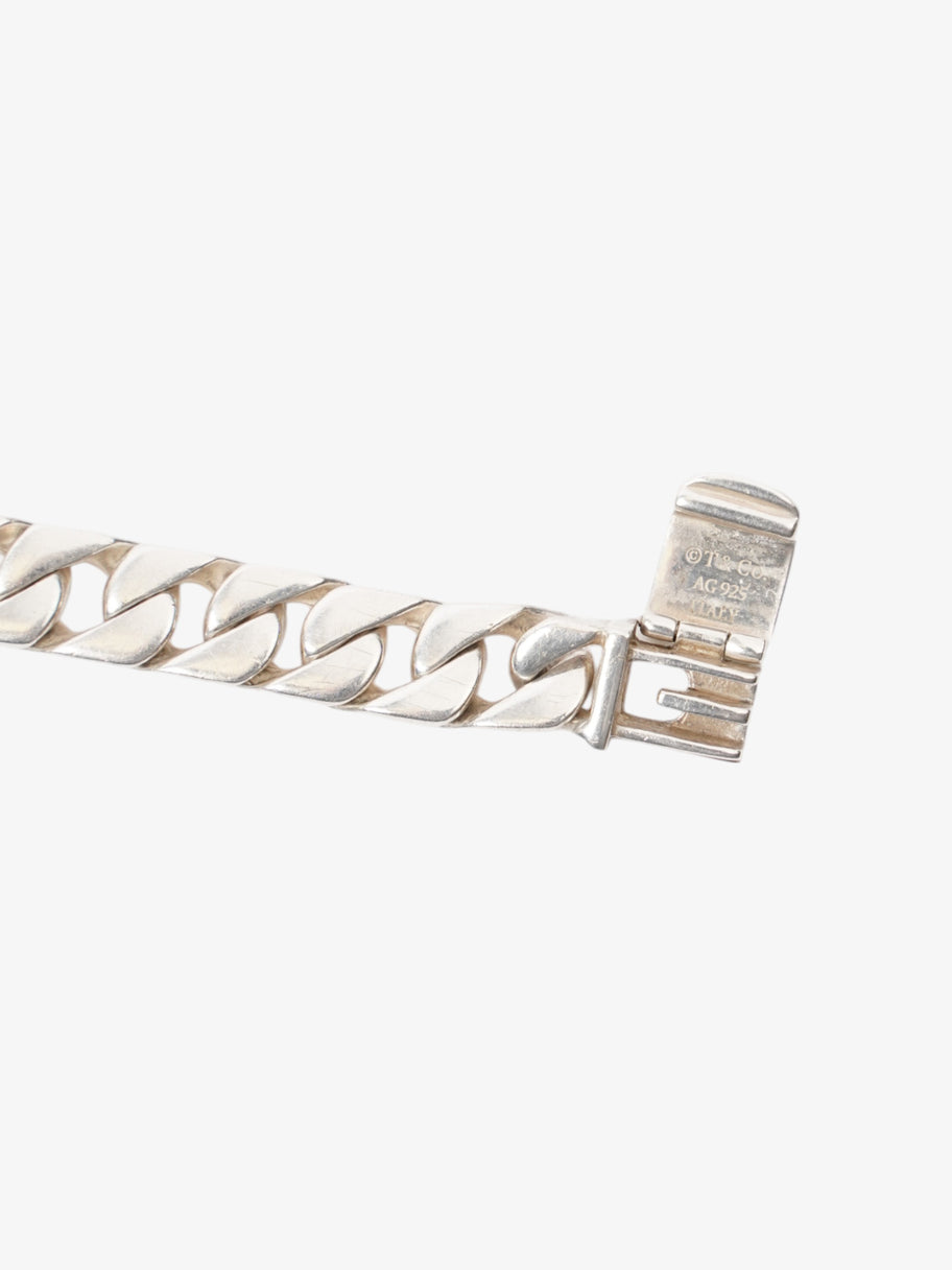 Tiffany and Co Curb Link Bracelet Silver Silver Sterling Image 4