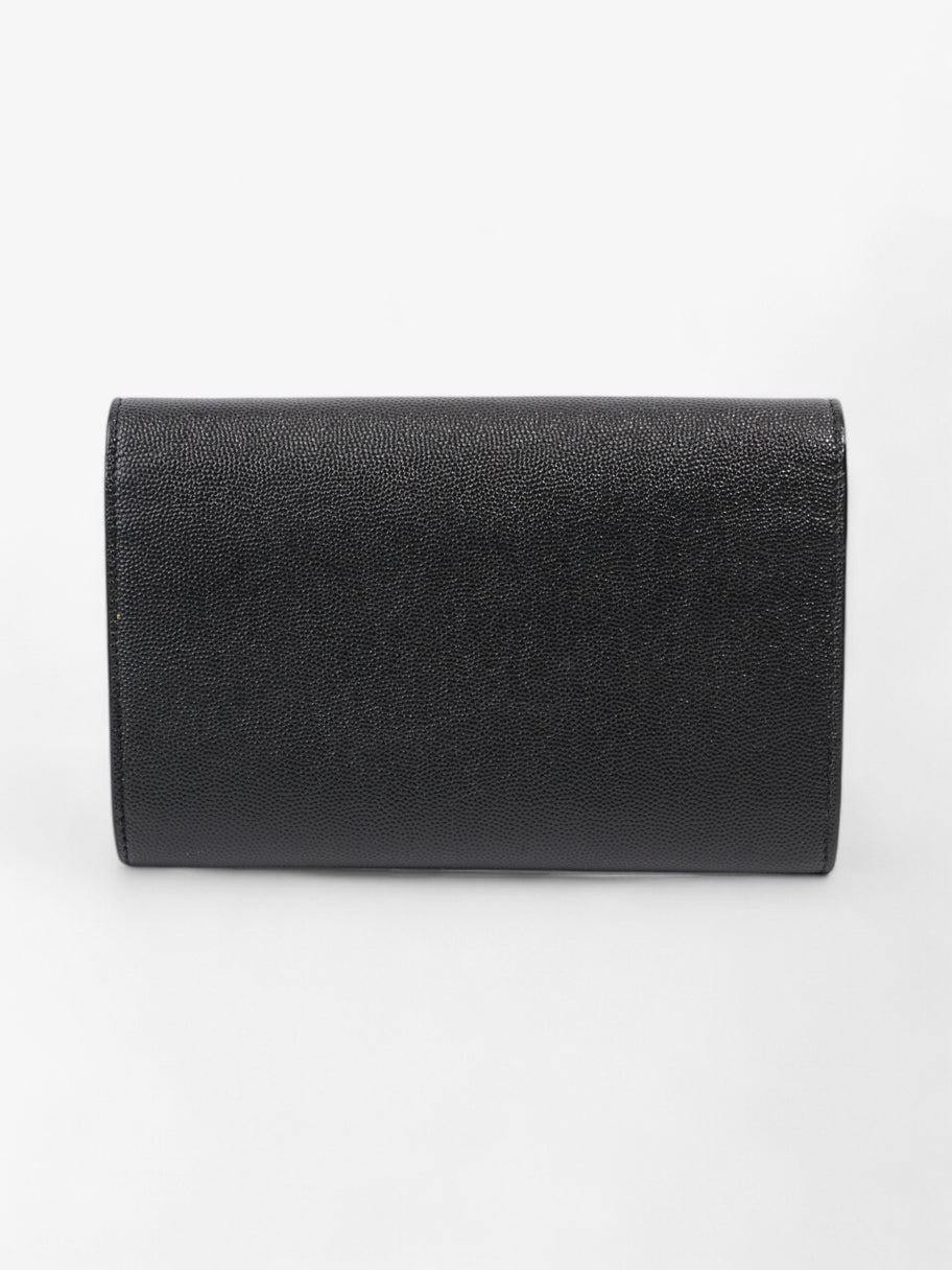Saint Laurent Uptown Crossbody Black Grained Leather Image 4