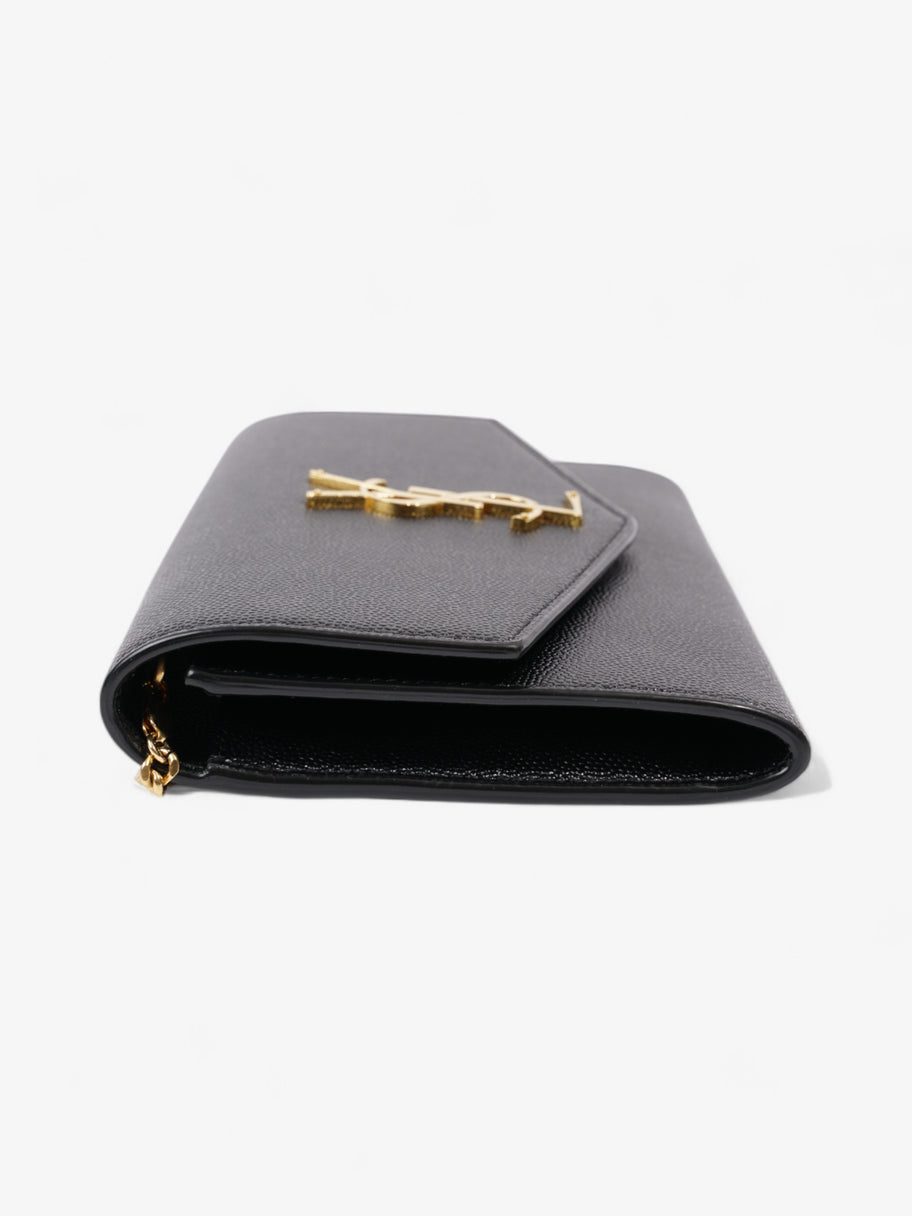 Saint Laurent Uptown Crossbody Black Grained Leather Image 5