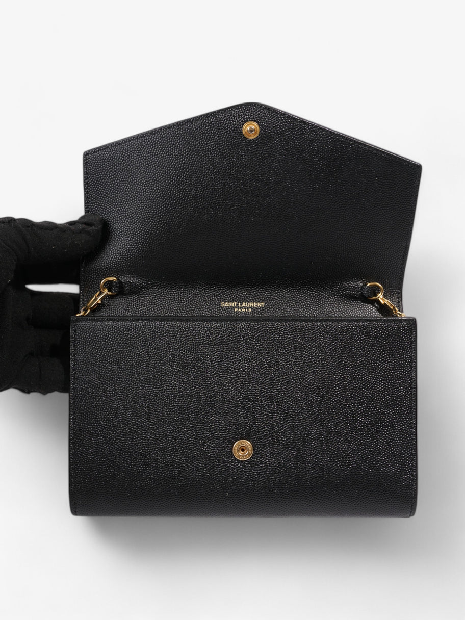 Saint Laurent Uptown Crossbody Black Grained Leather Image 7