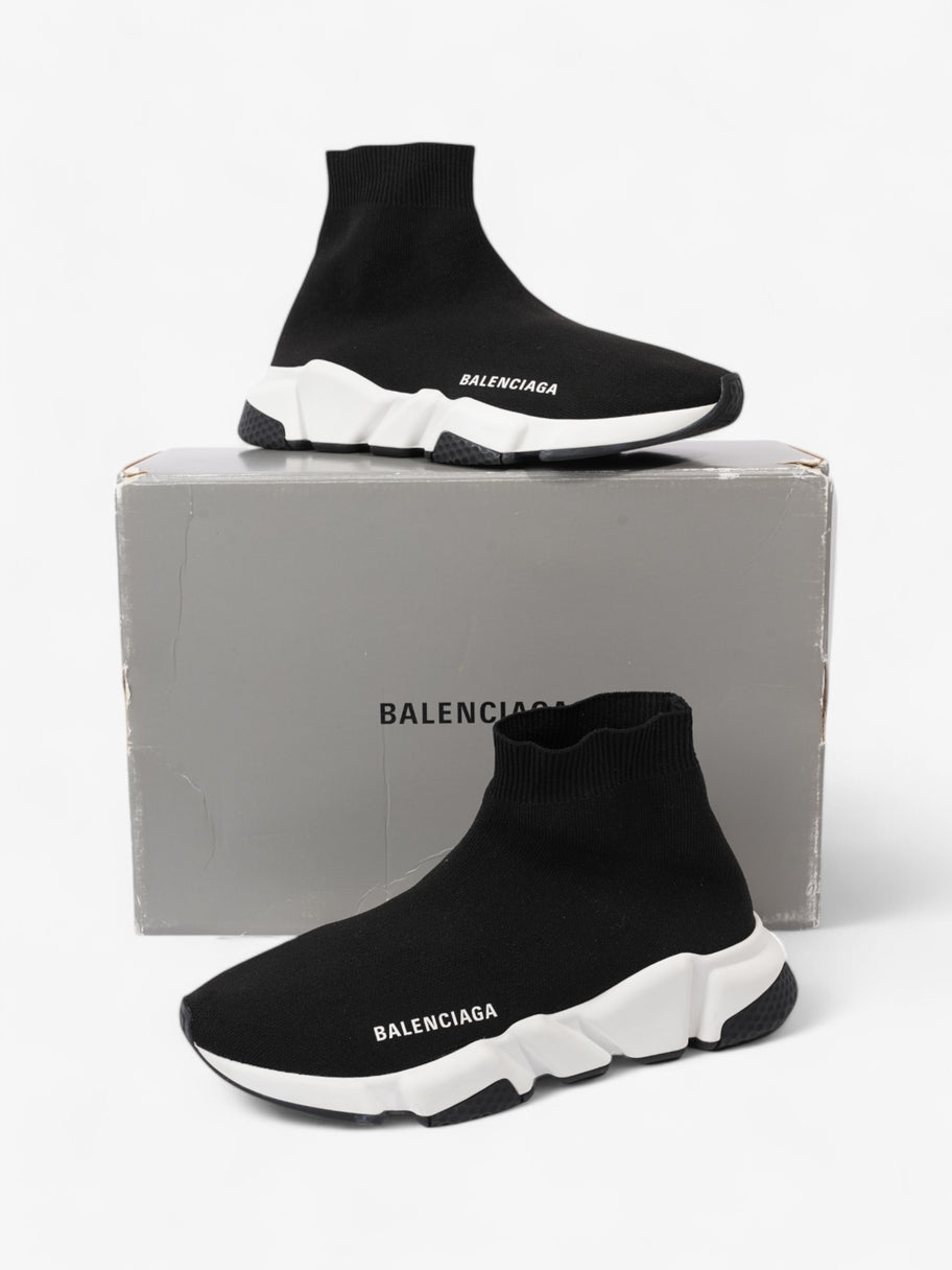 Balenciaga Speed Black / White Cotton EU 38 UK 5 Image 10