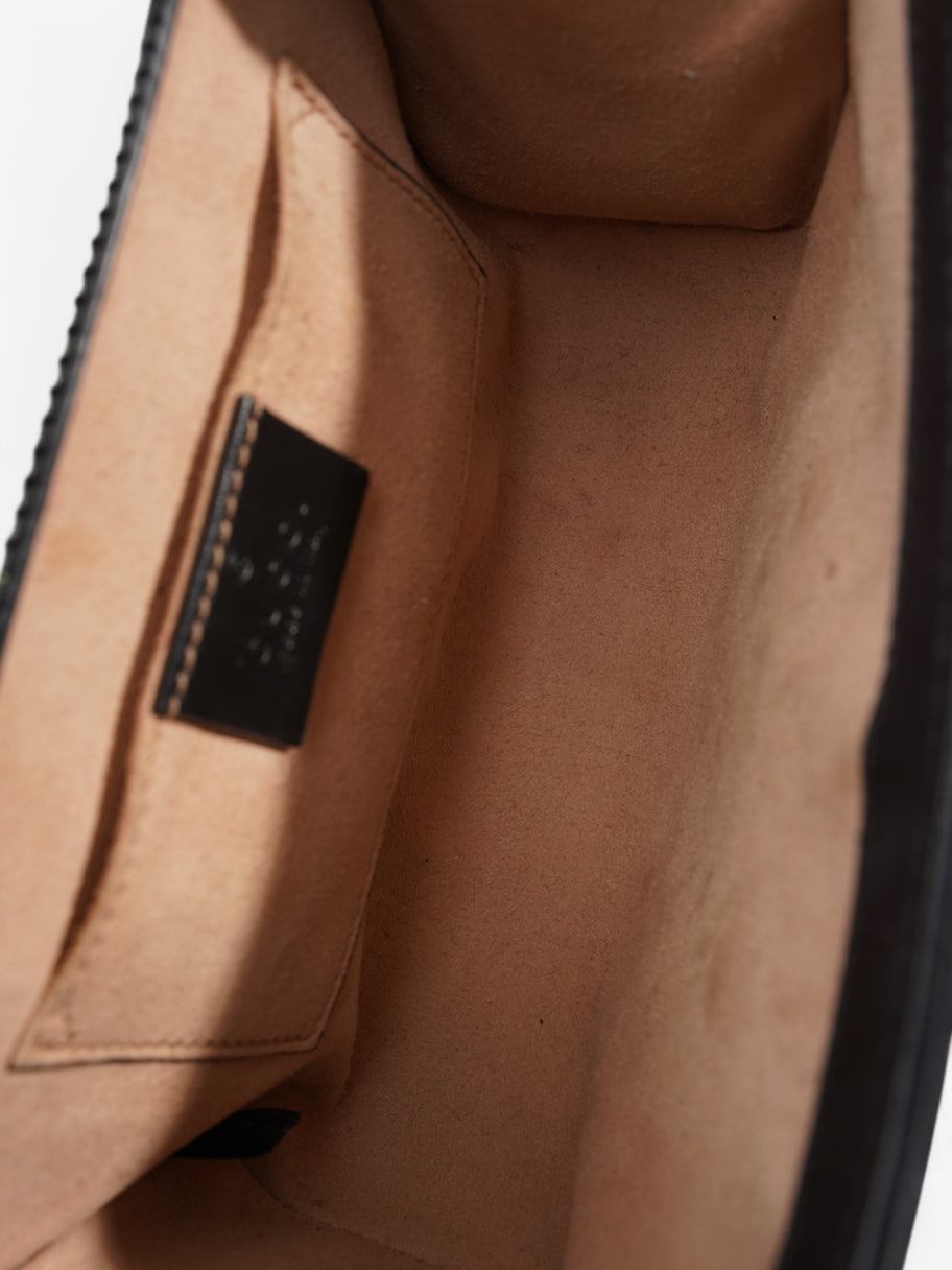 Gucci Padlock Shoulder Bag Black Leather Small Image 8