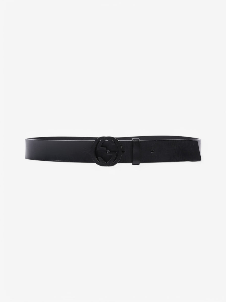 Gucci GG Belt Black Leather Image 1