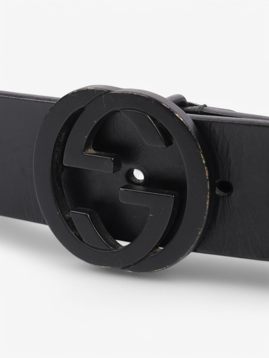 Gucci GG Belt Black Leather Image 2