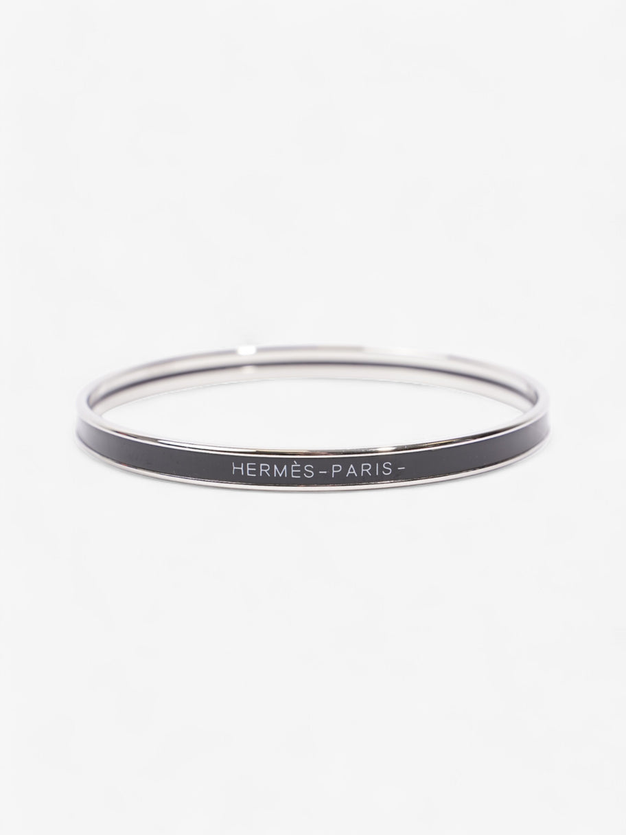 Hermes Uni Bangle Black / Palladium Palladium 65 Image 1