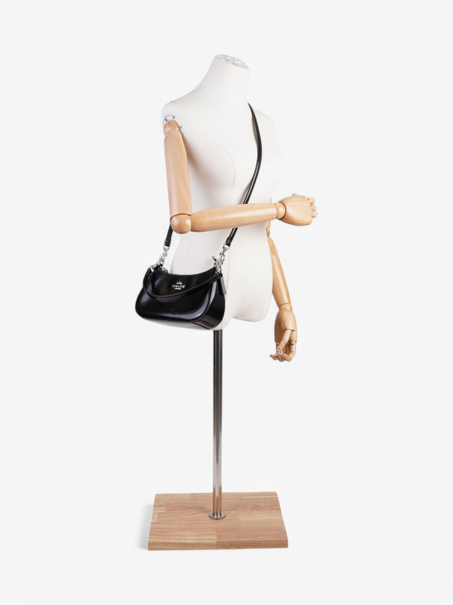 Coach Teri Shoulder Bag  Black Leather Image 2