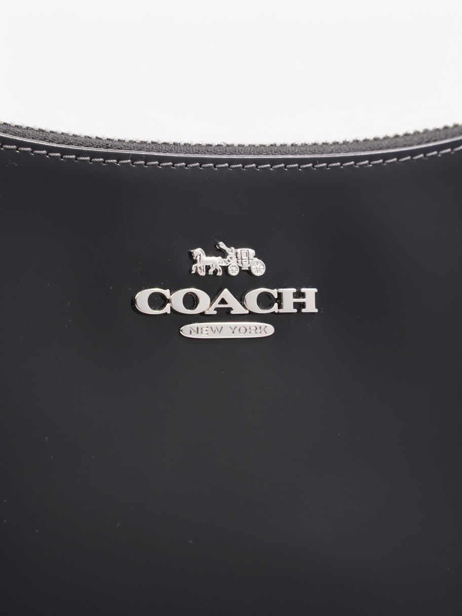 Coach Teri Shoulder Bag  Black Leather Image 7
