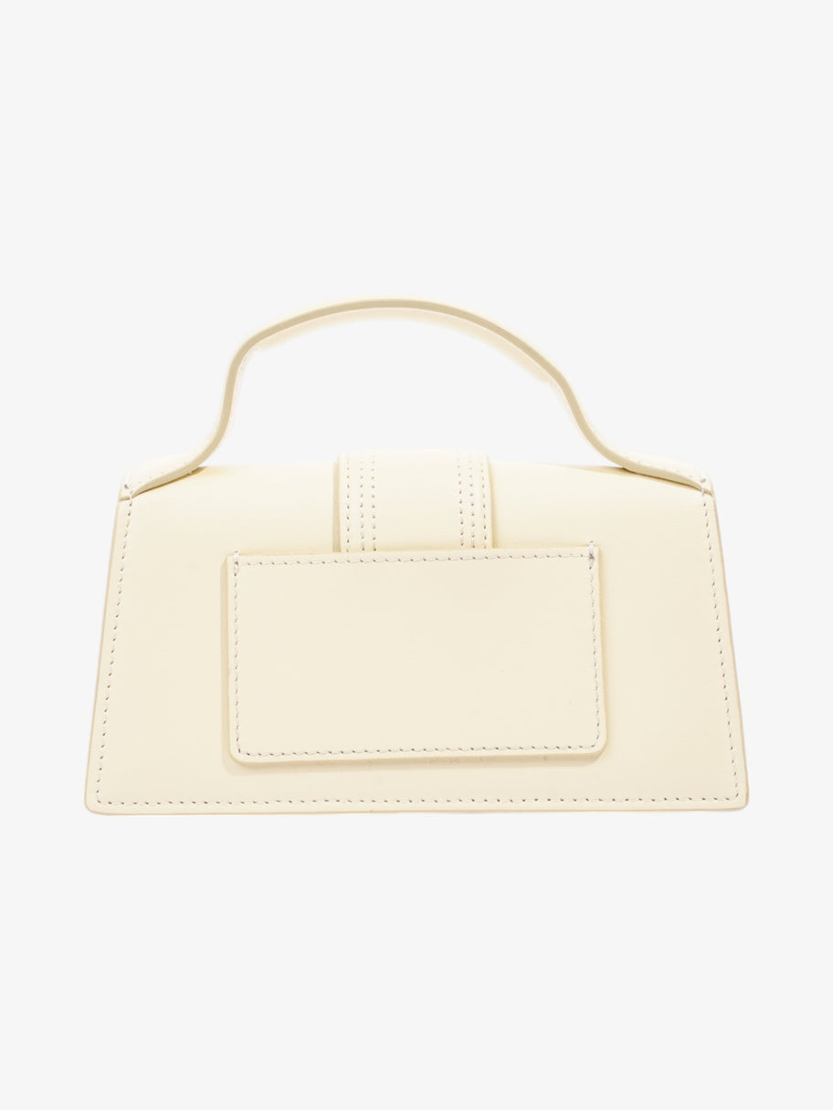 Jacquemus Le Bambino Cream Leather Image 4