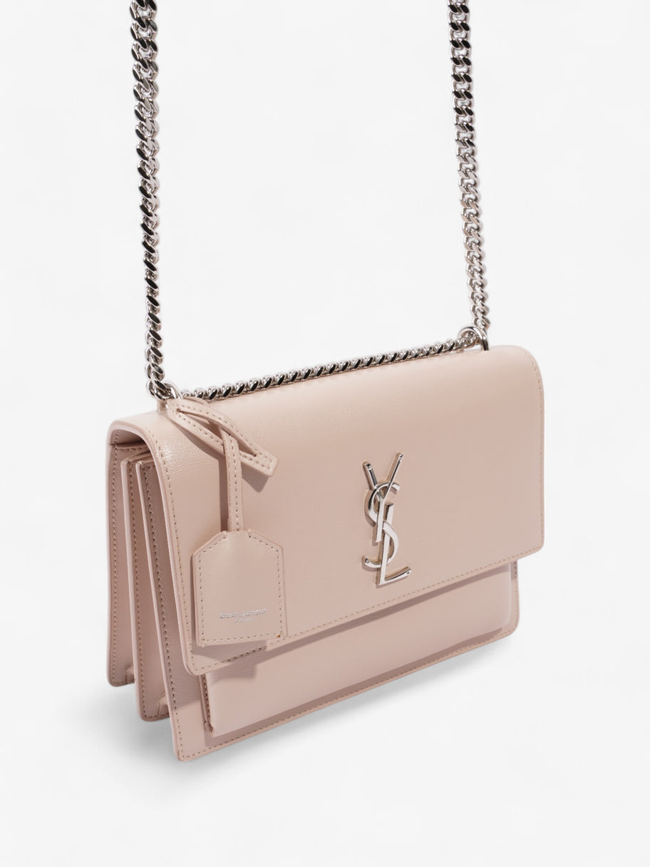 Saint Laurent Sunset Light Pink Calfskin Leather Medium Image 7