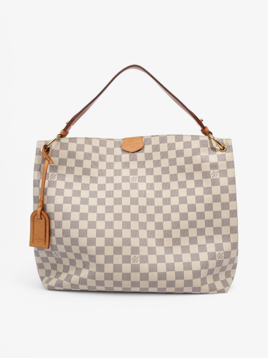 Louis Vuitton Graceful Damier Azur Coated Canvas MM Image 1