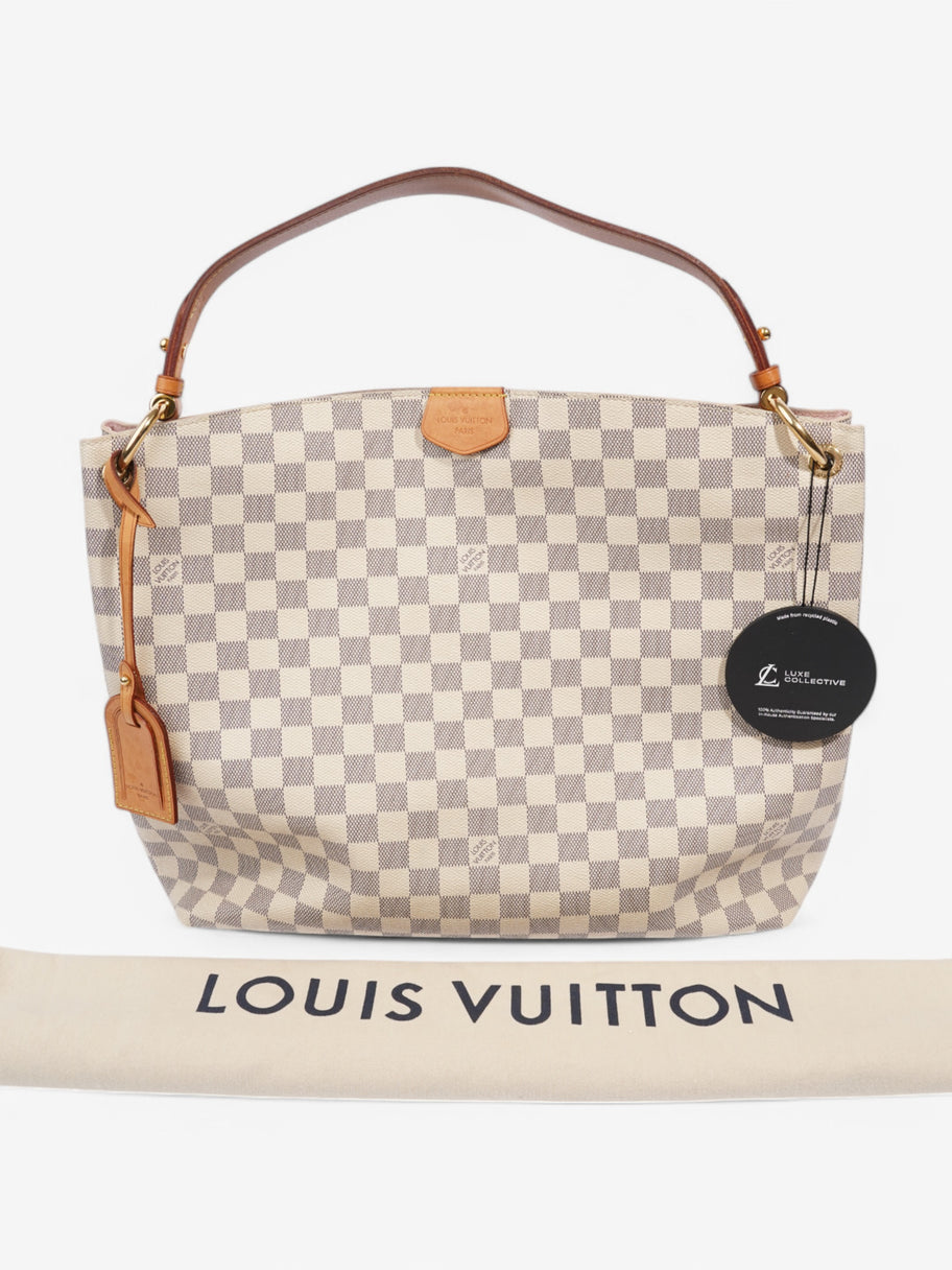 Louis Vuitton Graceful Damier Azur Coated Canvas MM Image 10