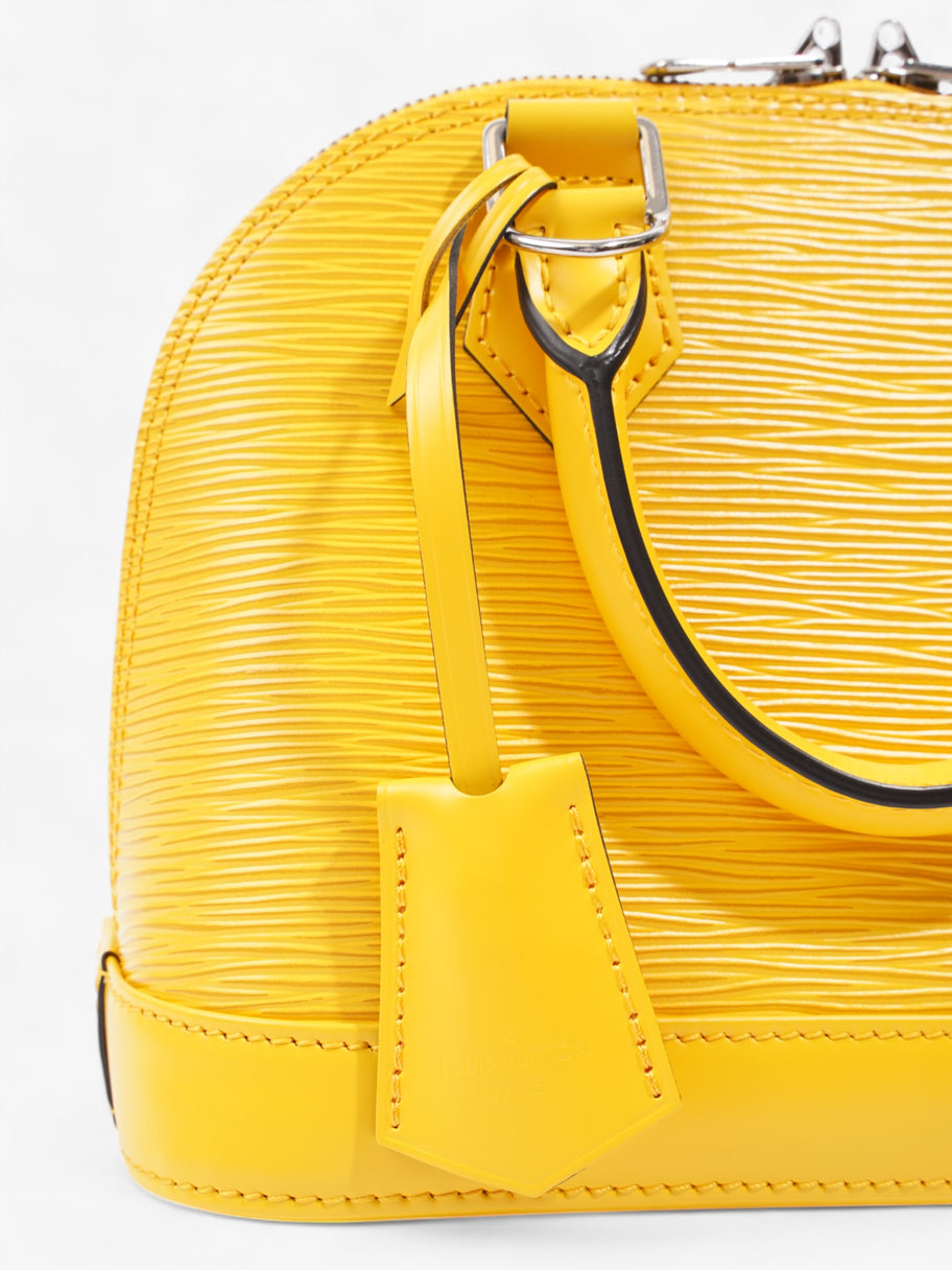 Louis Vuitton Alma Sunflower Yellow Epi Leather BB Image 6