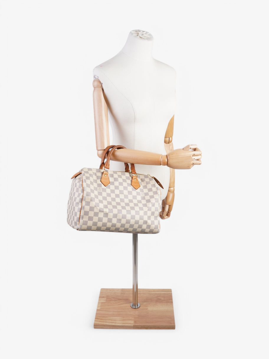Louis Vuitton Speedy Damier Azur Coated Canvas 30 Image 2