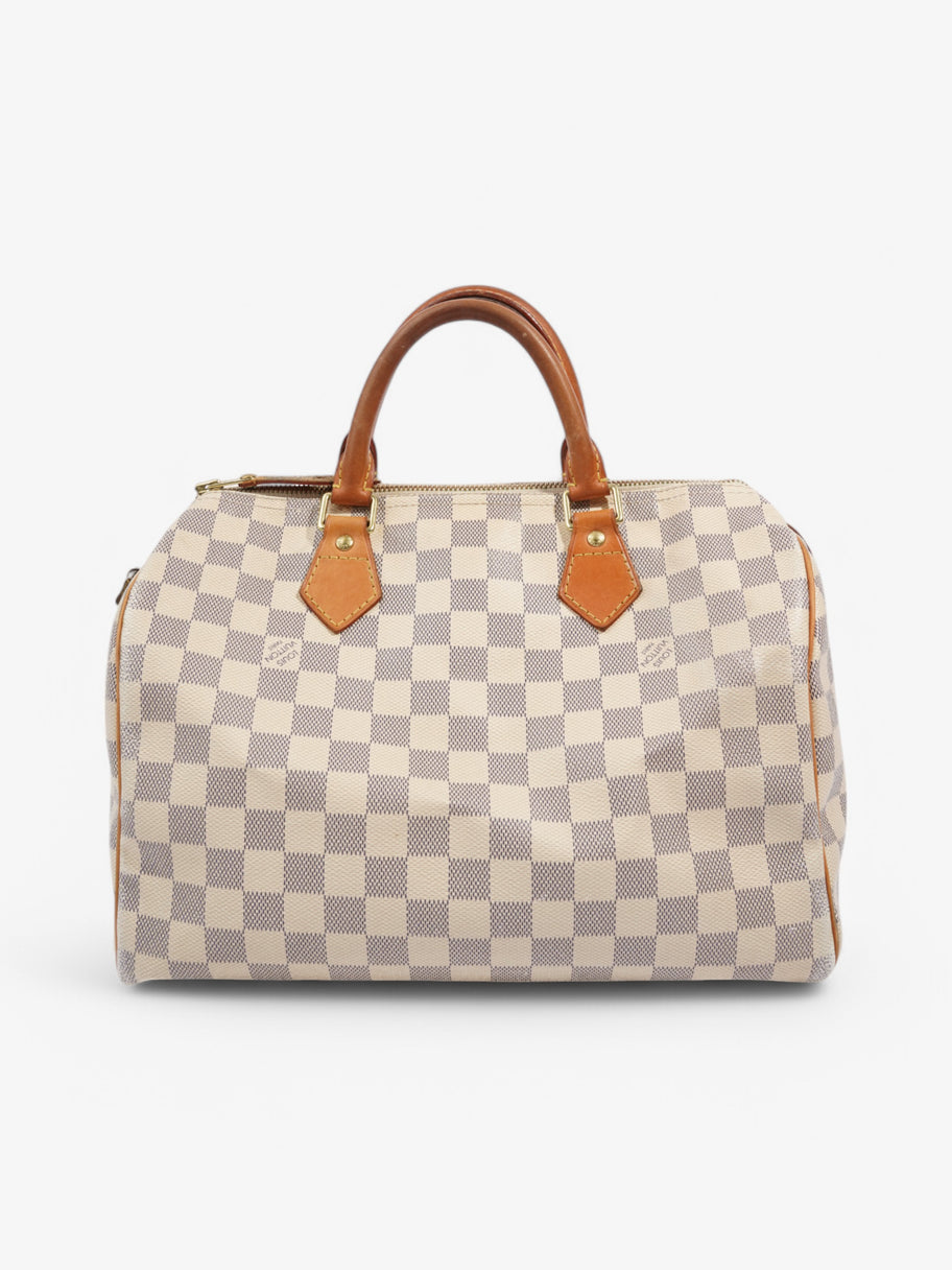 Louis Vuitton Speedy Damier Azur Coated Canvas 30 Image 4