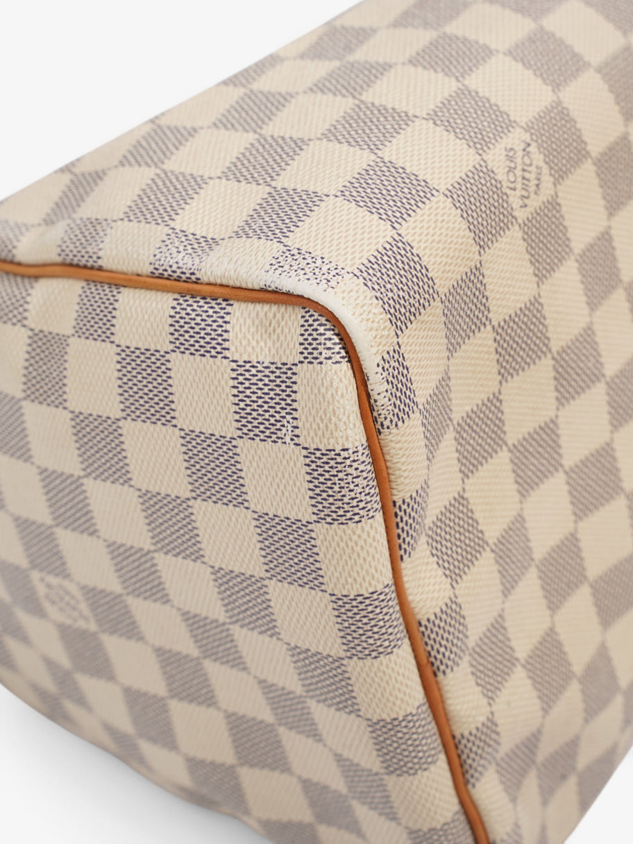 Louis Vuitton Speedy Damier Azur Coated Canvas 30 Image 8