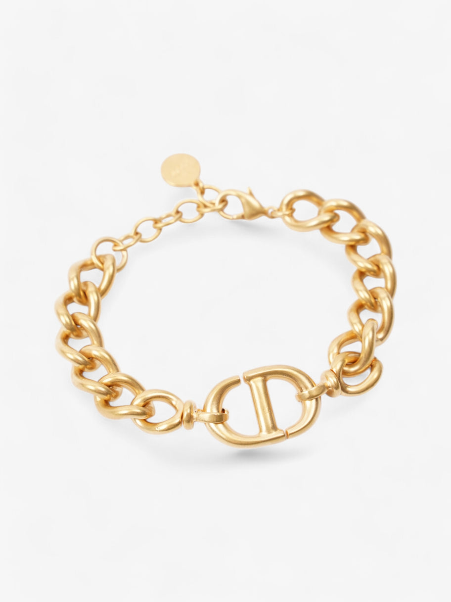 Christian Dior CD Bracelet Gold Base Metal 21cm Image 2