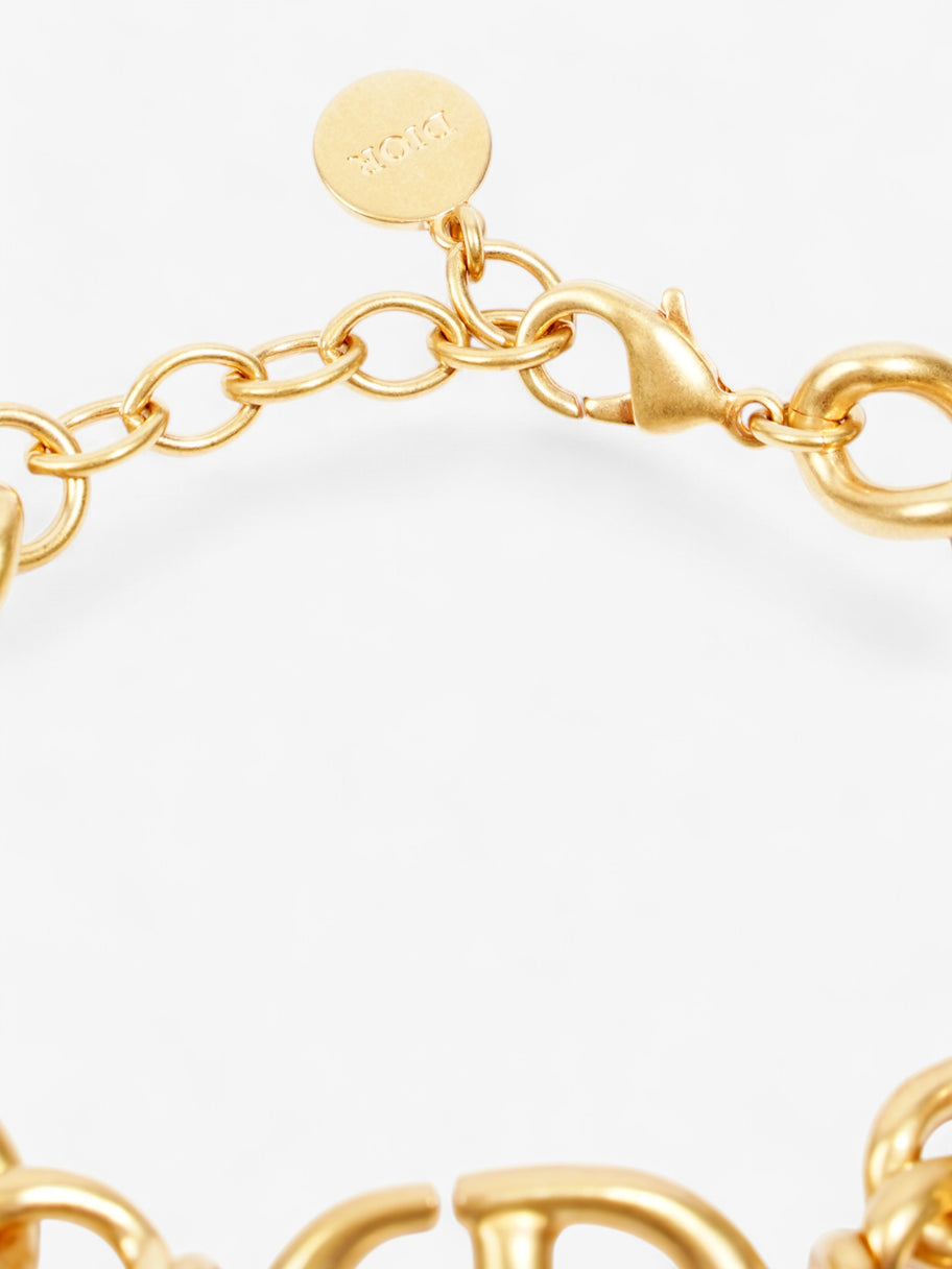 Christian Dior CD Bracelet Gold Base Metal 21cm Image 3
