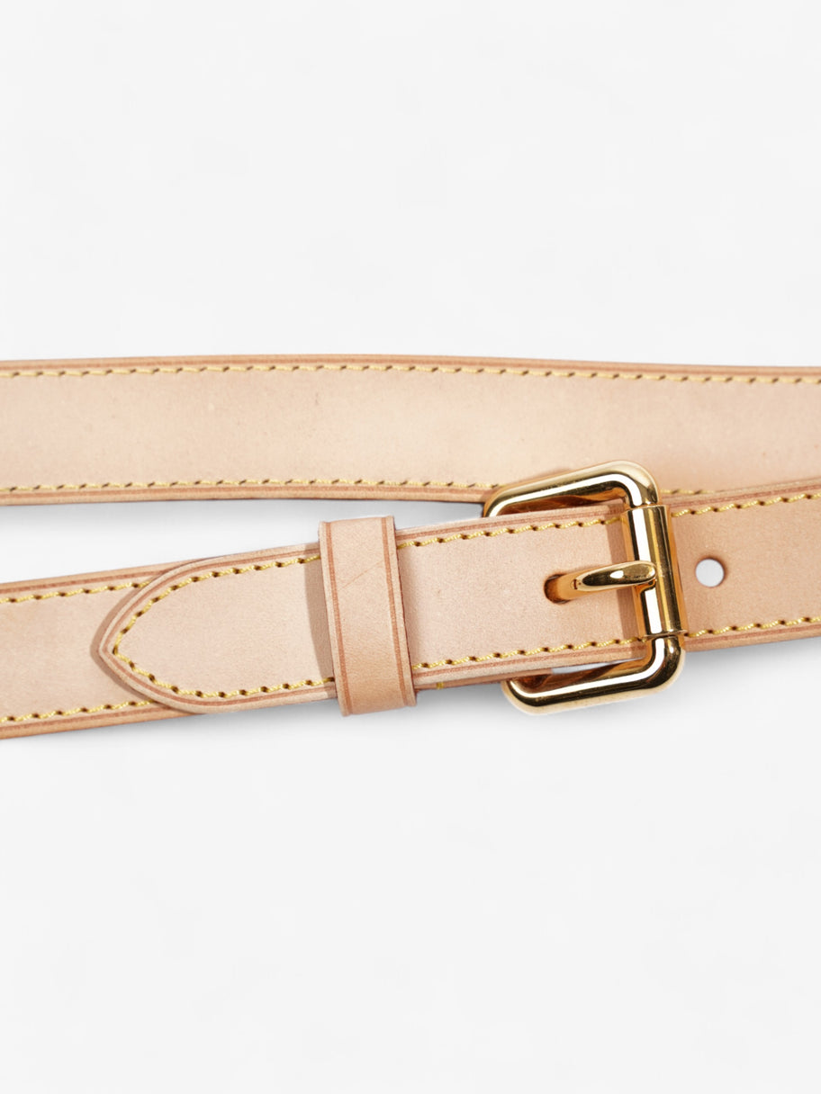Louis Vuitton Adjustable Shoulder Strap Raw Leather Vachetta Leather Image 2
