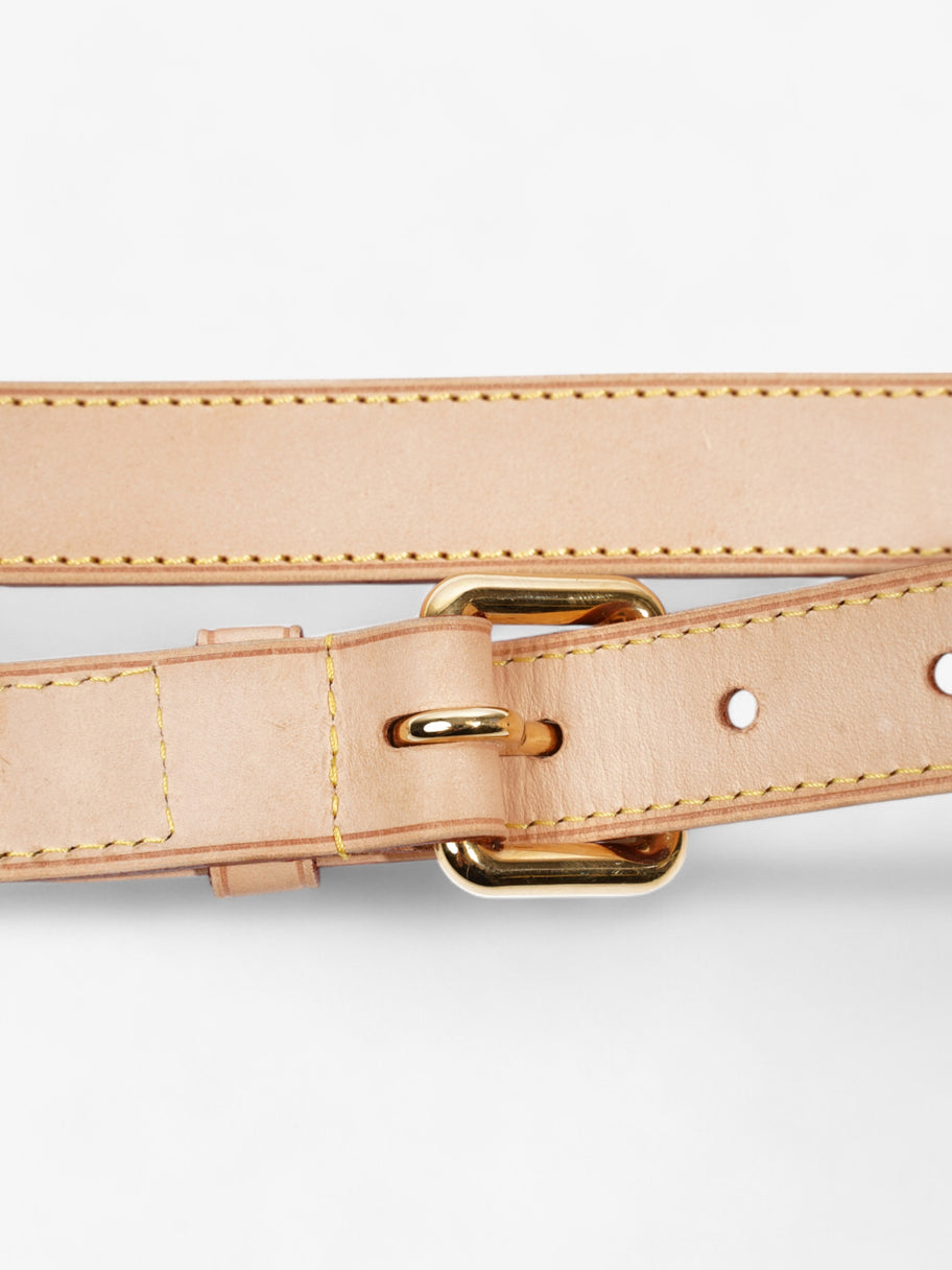 Louis Vuitton Adjustable Shoulder Strap Raw Leather Vachetta Leather Image 4