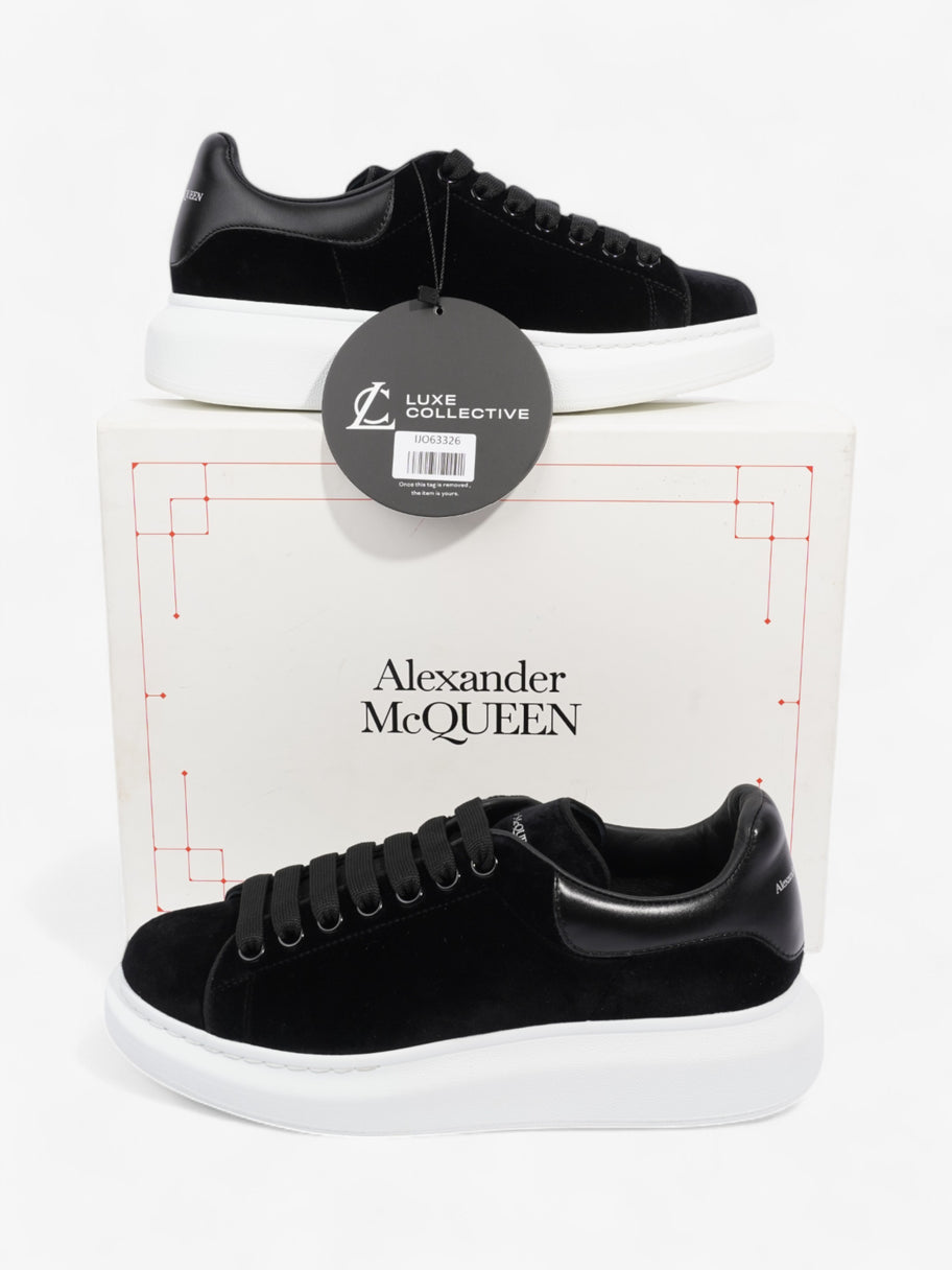 Alexander McQueen Oversized Sneakers Black Velvet EU 40 UK 7 Image 8