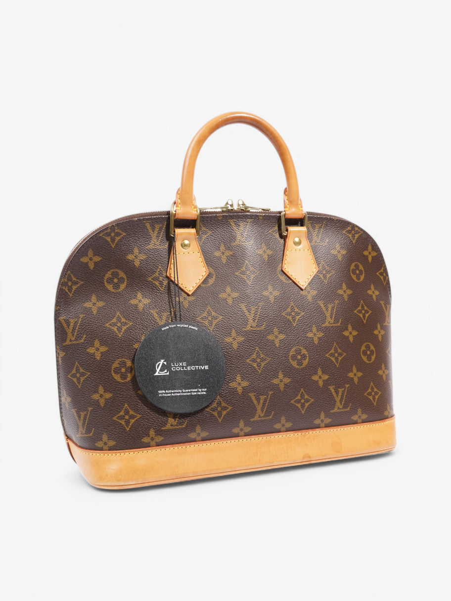 Louis Vuitton Alma Monogram Coated Canvas PM Image 8