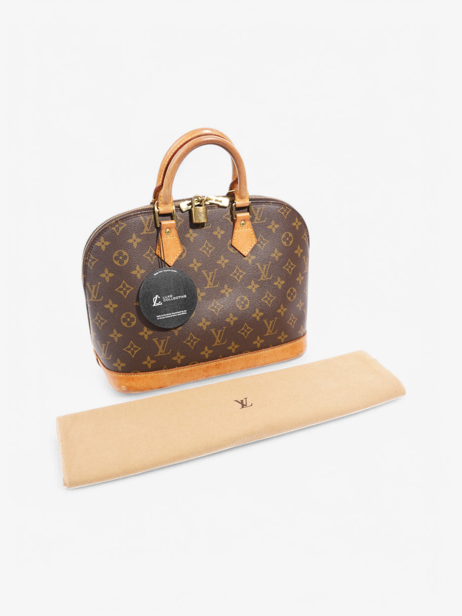 Louis Vuitton Alma Monogram Coated Canvas PM Image 10