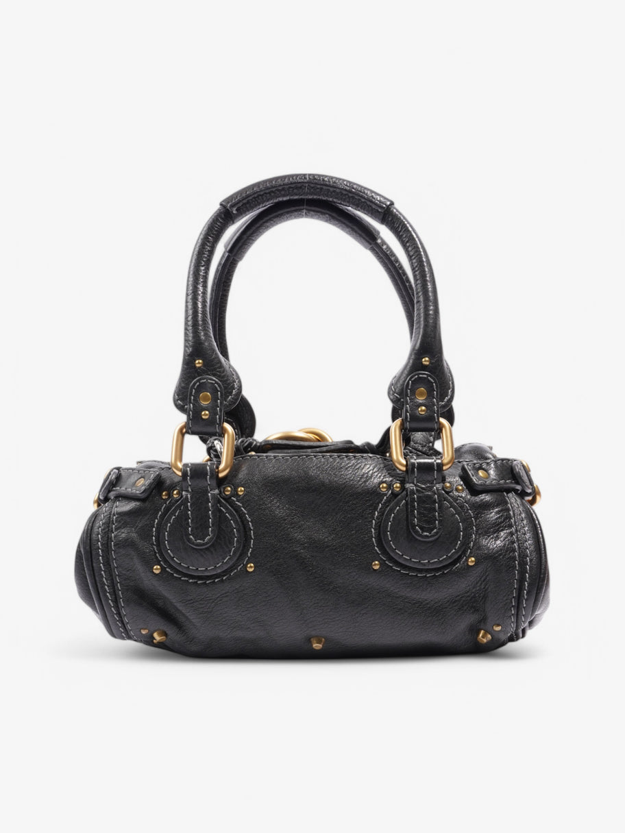 Chloe Paddington Black Leather 11x27x14cm Image 4