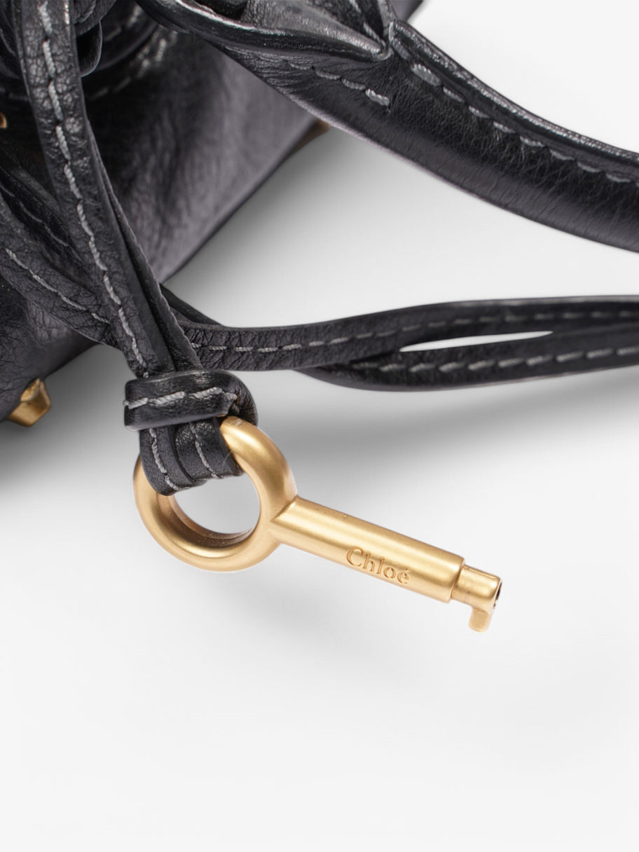 Chloe Paddington Black Leather 11x27x14cm Image 8
