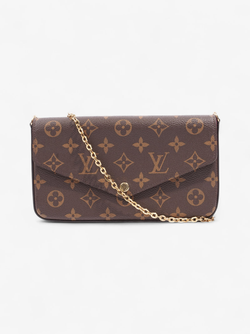  Louis Vuitton Pochette Felicie Monogram Coated Canvas