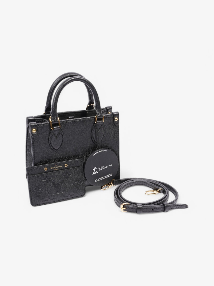 Louis Vuitton OnTheGo Black Empreinte Leather BB Image 10