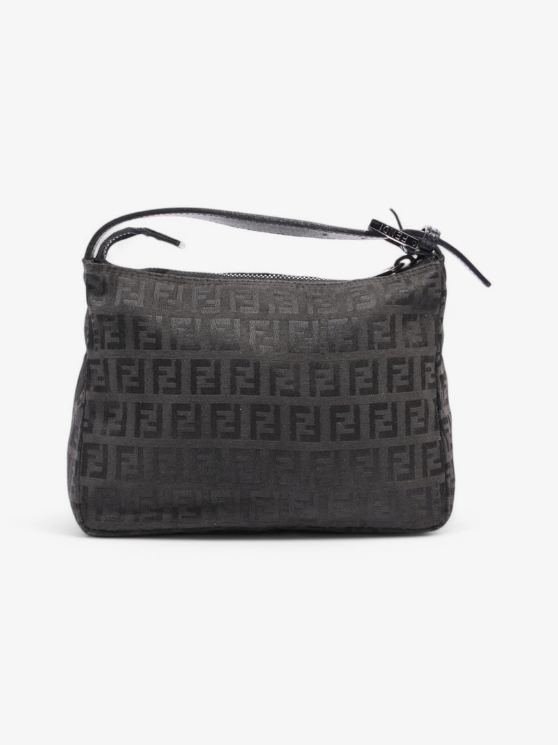  Fendi FF Pochette Black Canvas