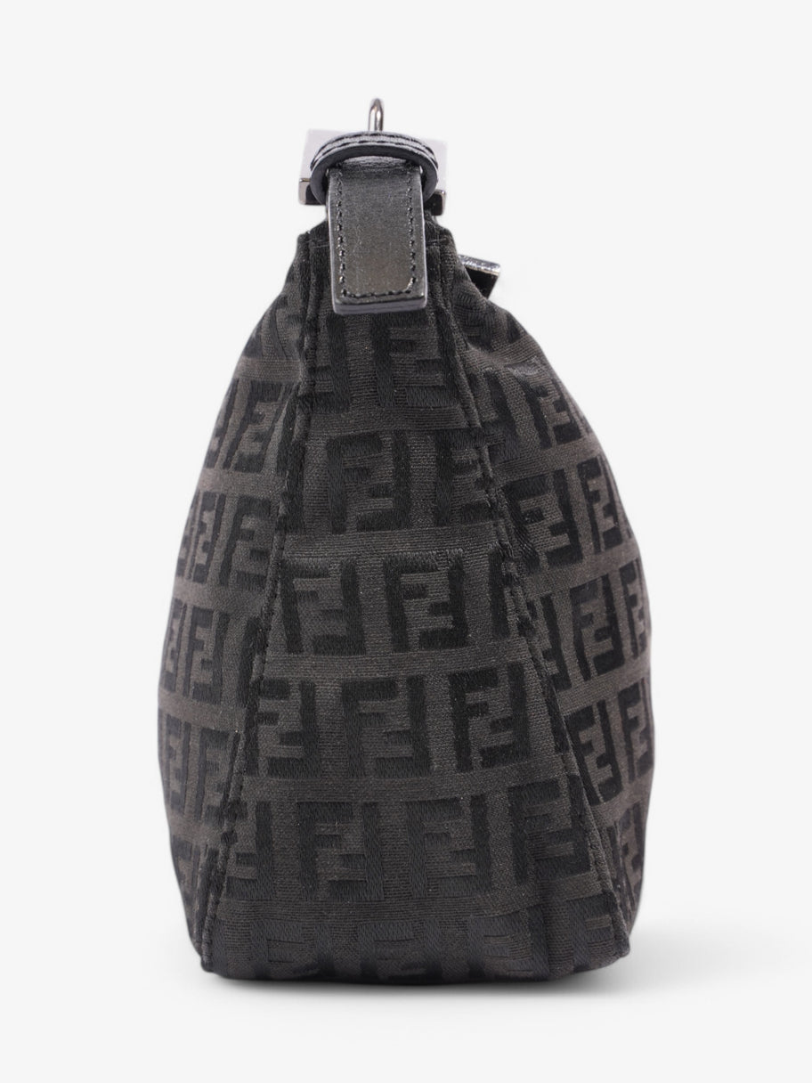 Fendi FF Pochette Black Canvas Image 3