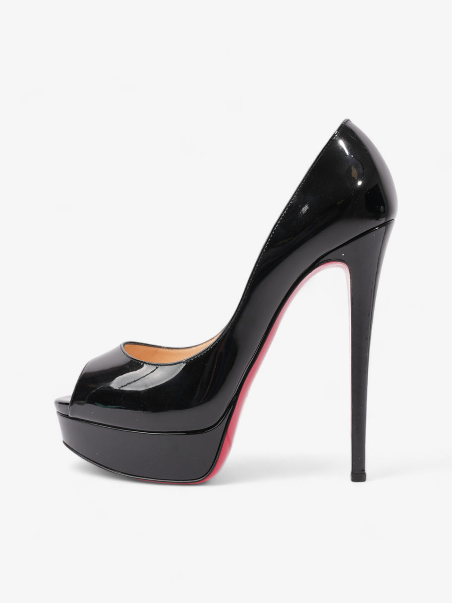 Christian Louboutin Lady Peep 150mm Black Patent Leather EU 38.5 UK 5.5 Image 5