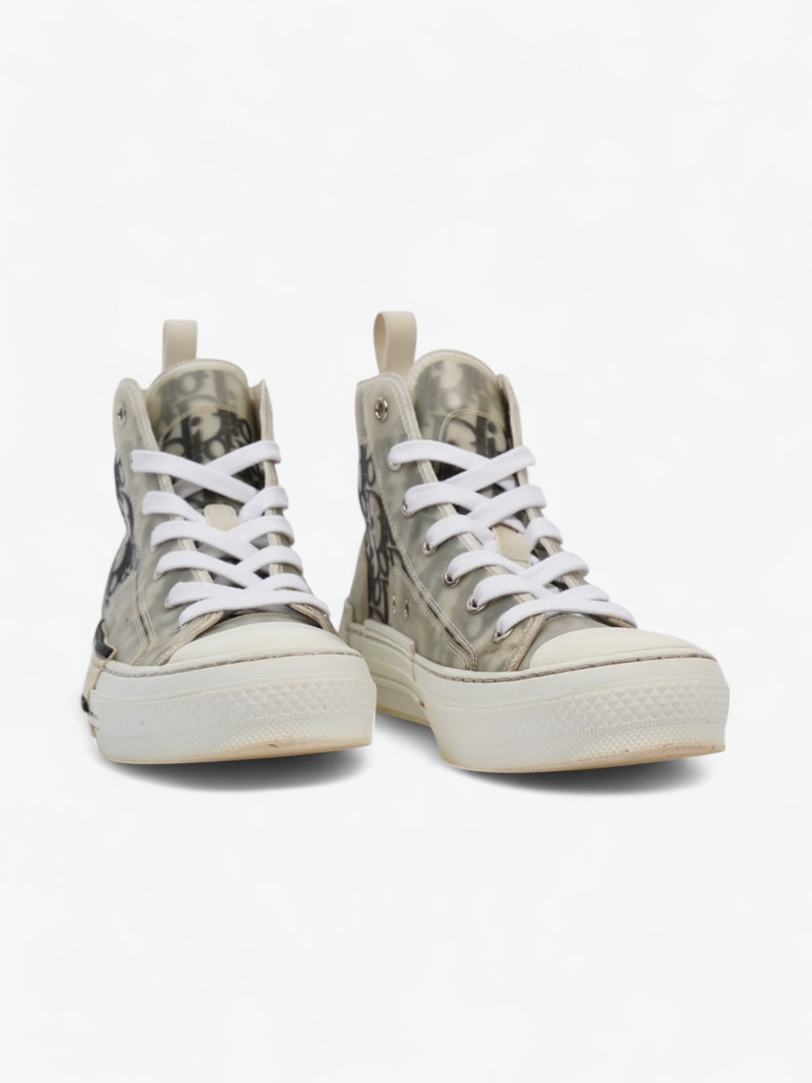 Christian Dior B23 High-tops White  / Grey Oblique Mesh EU 37 UK 4 Image 2