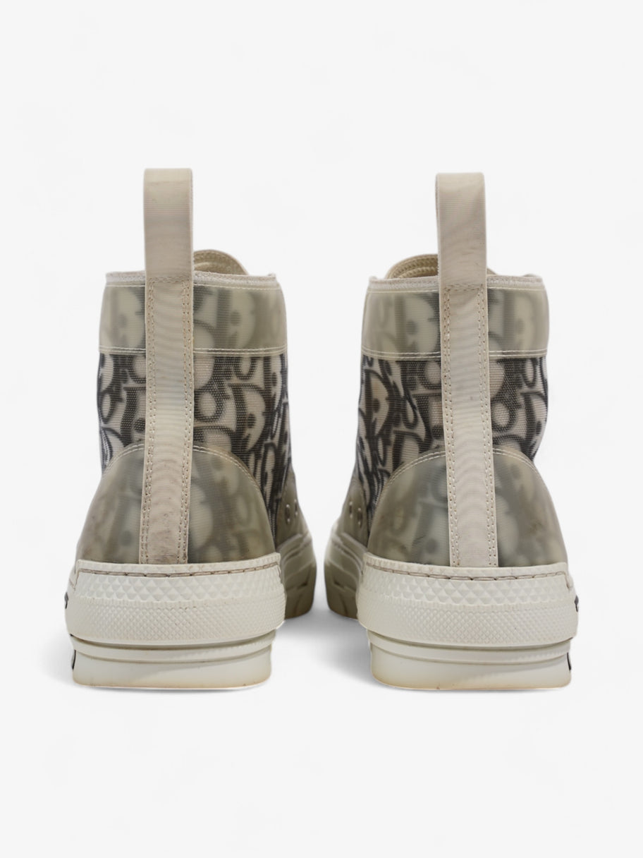 Christian Dior B23 High-tops White  / Grey Oblique Mesh EU 37 UK 4 Image 6