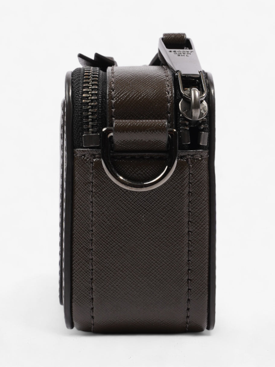 Marc Jacobs The Snapshot Bag Dark Brown / Dark Green Leather Image 5