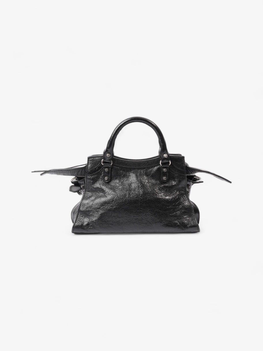 Balenciaga Neo Cagole XS Black Lambskin Leather Image 4