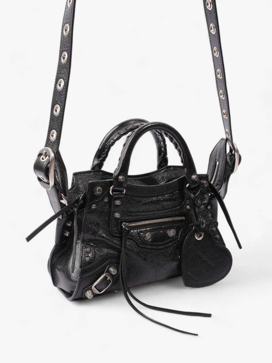 Balenciaga Neo Cagole XS Black Lambskin Leather Image 8