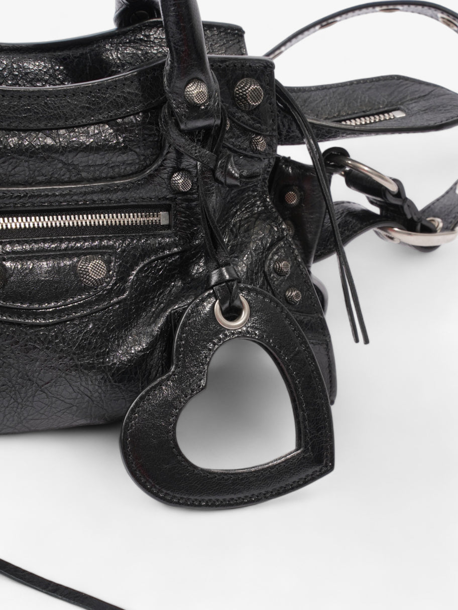 Balenciaga Neo Cagole XS Black Lambskin Leather Image 9