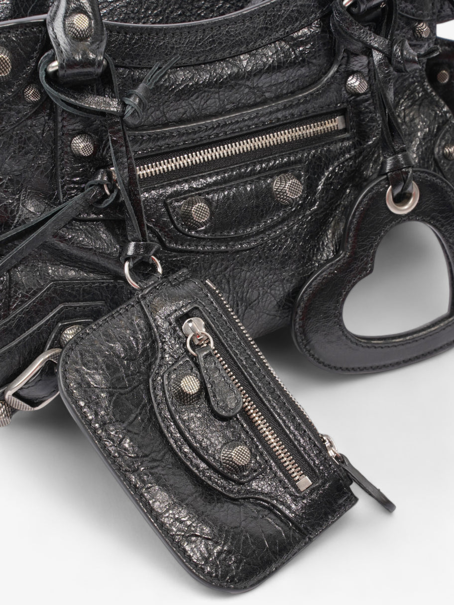 Balenciaga Neo Cagole XS Black Lambskin Leather Image 10