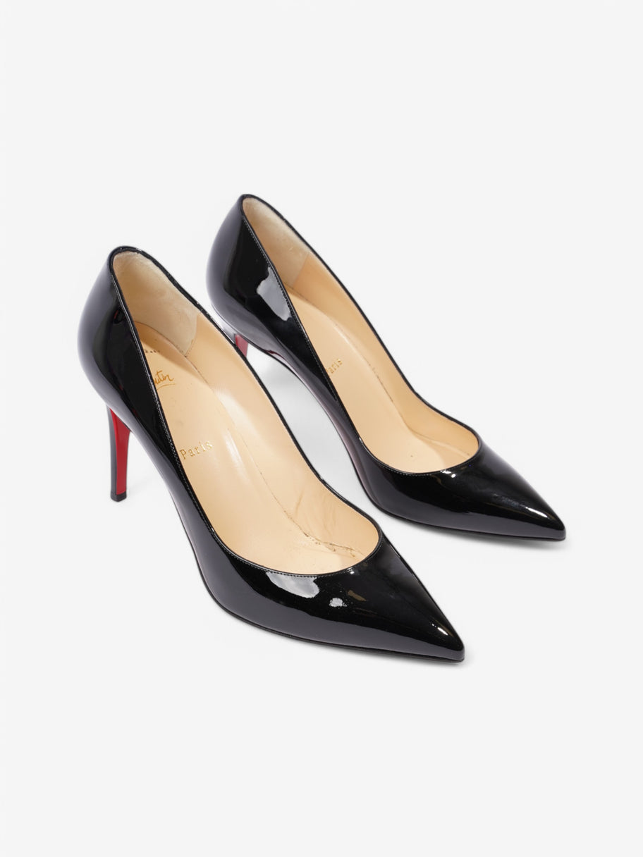Christian Louboutin Pigalle  85 Black Patent Leather EU 41 UK 8 Image 2